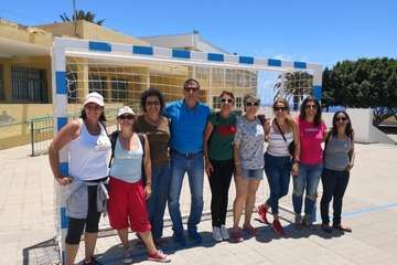 Jornada de convivencia deportiva en El Goro (Foto TA)